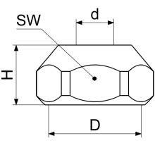 Schlösser Armaturen QUETSCHVERSCHRAUBUNG, OHNE LAENGENAUSGLEICH, DN8, 1/2"x8MM, CHR