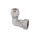Schlösser Armaturen WINKEL M. 1 QUETSCHVERSCHR.+ 1 UE-MU, DN10, 3/8"x10MM, VERCHROMT