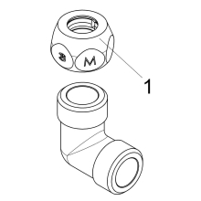 Schlösser Armaturen WINKEL M. 1 QUETSCHVERSCHRAUB. DN12, 1/2"x1/2"x12MM, VERCHROMT
