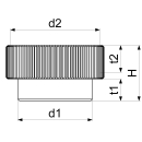 Schlösser Armaturen UEBERGANGSSTUECK M22/1...