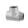 Schlösser Armaturen MS-T-STUECK DN15, 1/2" AGxIGxIG, MESSING VERCHROMT