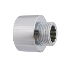 Schlösser Armaturen MS-VERLAENGERUNG DN20, 3/4" 3/4"IGx1/2"AG, MESSING VERCHROMT