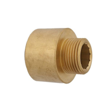 Schlösser Armaturen MS-VERLAENGERUNG DN20, 3/4" 3/4"IGx1/2"AG, MESSING BLANK