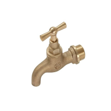 Schlösser Armaturen ENTLEERUNGSVENTIL GEBOGENER AUSLAUF, DN15, AG 1/2", MS