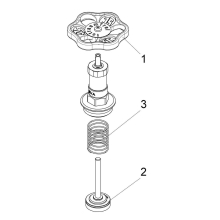 Schlösser Armaturen FETTKAMMER-OT FUER KFR-VENTIL DIN3502, N.ST.SP, DN65, 2 1/2", EPDM