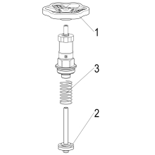 Schlösser Armaturen FETTKAMMER-OT FUER KFR-VENTIL DIN3502, N.ST.SP, DN20, 3/4", EPDM