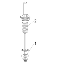 Schlösser Armaturen OBERTEIL RUECKFLUSSVERHINDERER DN20, 3/4", MESSING, DIN-DVGW