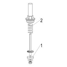 Schlösser Armaturen OBERTEIL RUECKFLUSSVERHINDERER DN15, 1/2", MESSING, DIN-DVGW