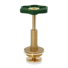 Schlösser Armaturen FETTKAMMER-OT F.FREISTROMVENT. DIN3502, STEIG.SP, DN40, 1 1/2", PTFE
