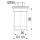 Schlösser Armaturen OBERTEIL SCHMUTZFAENGER FEINSIEB, DN32, 1 1/4", MESSING