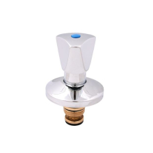 Schlösser Armaturen UNTERPUTZVENTIL-OBERTEIL 3-KT.GR, HUELSE, ROS, DN15, 1/2", CR