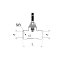 Schlösser Armaturen UP-VENTIL VARIABEL MIT...