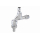 Schlösser Armaturen AUSLAUFVENTIL MIT RB, RV, SV STECKSCHL.-OT, 1/2", POL. CHR, DVGW