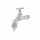 Schlösser Armaturen AUSLAUFVENTIL MIT RB, RV, SV KNEBEL-OT, SCHW, 1/2", MATT CHR, DVGW