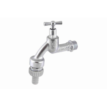 Schlösser Armaturen AUSLAUFVENTIL MIT RB, RV, SV KNEBEL-OT, 1/2", MATT CHROM, DVGW
