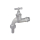 Schlösser Armaturen AUSLAUFVENTIL MIT METALL-SV KNEBEL-OT, SCHWER, 3/4", MATT CHROM