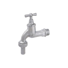 Schlösser Armaturen AUSLAUFVENTIL MIT METALL-SV KNEBEL-OT, SCHWER, 1/2", POL. CHROM