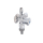 Schlösser Armaturen KOMBI-ECKVENTIL, NICHT SELBSTD. RB, SV, 3-KT.GR, 1/2", POL.CHROM, DVGW