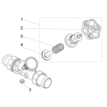 Schlösser Armaturen KFR-VENTIL, PRESS AG MULTI O.ENTL, N.ST.SP, DN32, PRESS35, DVGW