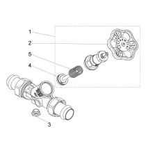 Schlösser Armaturen KFR-VENTIL, PRESS AG MULTI O.ENTL, N.ST.SP, DN20, PRESS22, DVGW