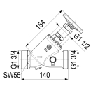 Schlösser Armaturen KFR-VENTIL, AUSSENGEWINDE MULTI...
