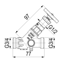 Schlösser Armaturen KFR-VENTIL, AUSSENGEWINDE MULTI...