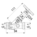 Schlösser Armaturen KFR-VENTIL, AUSSENGEWINDE MULTI...
