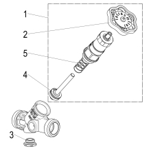 Schlösser Armaturen KFR-VENTIL, AUSSENGEWINDE MULTI O.ENTL, N.ST.SP, DN15, AG3/4", DVGW