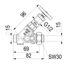 Schlösser Armaturen KFR-VENTIL, O.ENTL, AUSG.LOETV....
