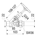 Schlösser Armaturen KFR-VENTIL, O.ENTL, AUSG.LOETV....