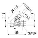 Schlösser Armaturen KFR-VENTIL, O.ENTL, AUSG.LOETV....