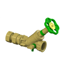 Schlösser Armaturen KFR-VENTIL MIT VERSCHRAUBUNG M.ENTL, NICHTSTEIG.SP, DN25, DVGW