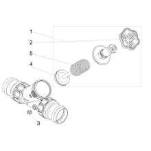 Schlösser Armaturen KFR-VENTIL, PRESSANSCHLUSS IG O.ENTL, N.ST.SP, DN50, PRESS54, DVGW