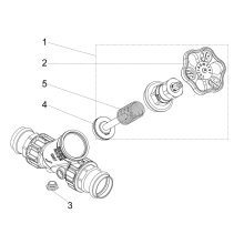 Schlösser Armaturen KFR-VENTIL, PRESSANSCHLUSS IG O.ENTL, N.ST.SP, DN32, PRESS35, DVGW