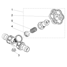 Schlösser Armaturen KFR-VENTIL, PRESSANSCHLUSS IG O.ENTL, N.ST.SP, DN20, PRESS18, DVGW