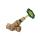 Schlösser Armaturen KFR-VENTIL, MUFFENANSCHLUSS O.ENTL, ST.SP, DN15, IG 1/2", DVGW