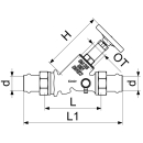 Schlösser Armaturen FREISTROMVENTIL, PRESS AG MULTI...