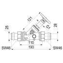 Schlösser Armaturen FREISTROMVENTIL, PRESS AG MULTI...