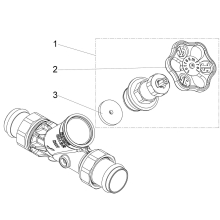 Schlösser Armaturen FREISTROMVENTIL, PRESS AG MULTI O.ENTL, N.ST.SP, DN32, PRESS35, DVGW