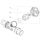 Schlösser Armaturen FREISTROMVENTIL, PRESS AG MULTI O.ENTL, N.ST.SP, DN32, PRESS35, DVGW