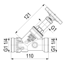 Schlösser Armaturen FREISTROMVENTIL, AUSSENG.MULTI...