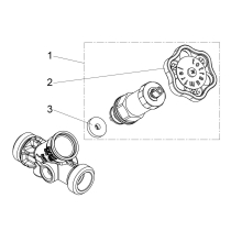 Schlösser Armaturen FREISTROMVENTIL, AUSSENG.MULTI O.ENTL, N.ST.SP, DN15, AG3/4", DVGW