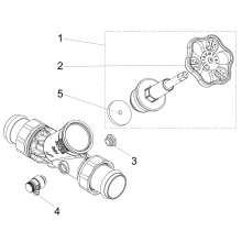 Schlösser Armaturen FREISTROMVENTIL, PRESS AG MULTI M.ENTL, ST.SP, DN32, PRESS 35, DVGW
