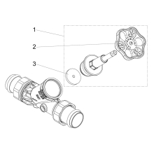 Schlösser Armaturen FREISTROMVENTIL, PRESS AG MULTI O.ENTL, ST.SP, DN32, PRESS 35, DVGW