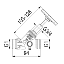 Schlösser Armaturen FREISTROMVENTIL, AUSSENG.MULTI...