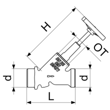 Schlösser Armaturen FREISTROMVENTIL, AUSSENG.MULTI O.ENTL, ST.SP, DN50, AG2 3/8", DVGW