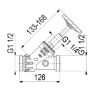 Schlösser Armaturen FREISTROMVENTIL, AUSSENG.MULTI...