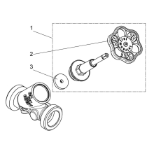 Schlösser Armaturen FREISTROMVENTIL, AUSSENGEW.KST O.ENTL, ST.SP, DN20, AG1 1/4", DVGW