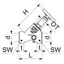 Schlösser Armaturen FREISTROMVENTIL, MUFFENANSCHL....