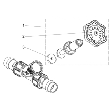 Schlösser Armaturen FREISTROMVENTIL, PRESSANSCHL.IG O.ENTL, ST.SP, DN15, PRESS 15, DVGW